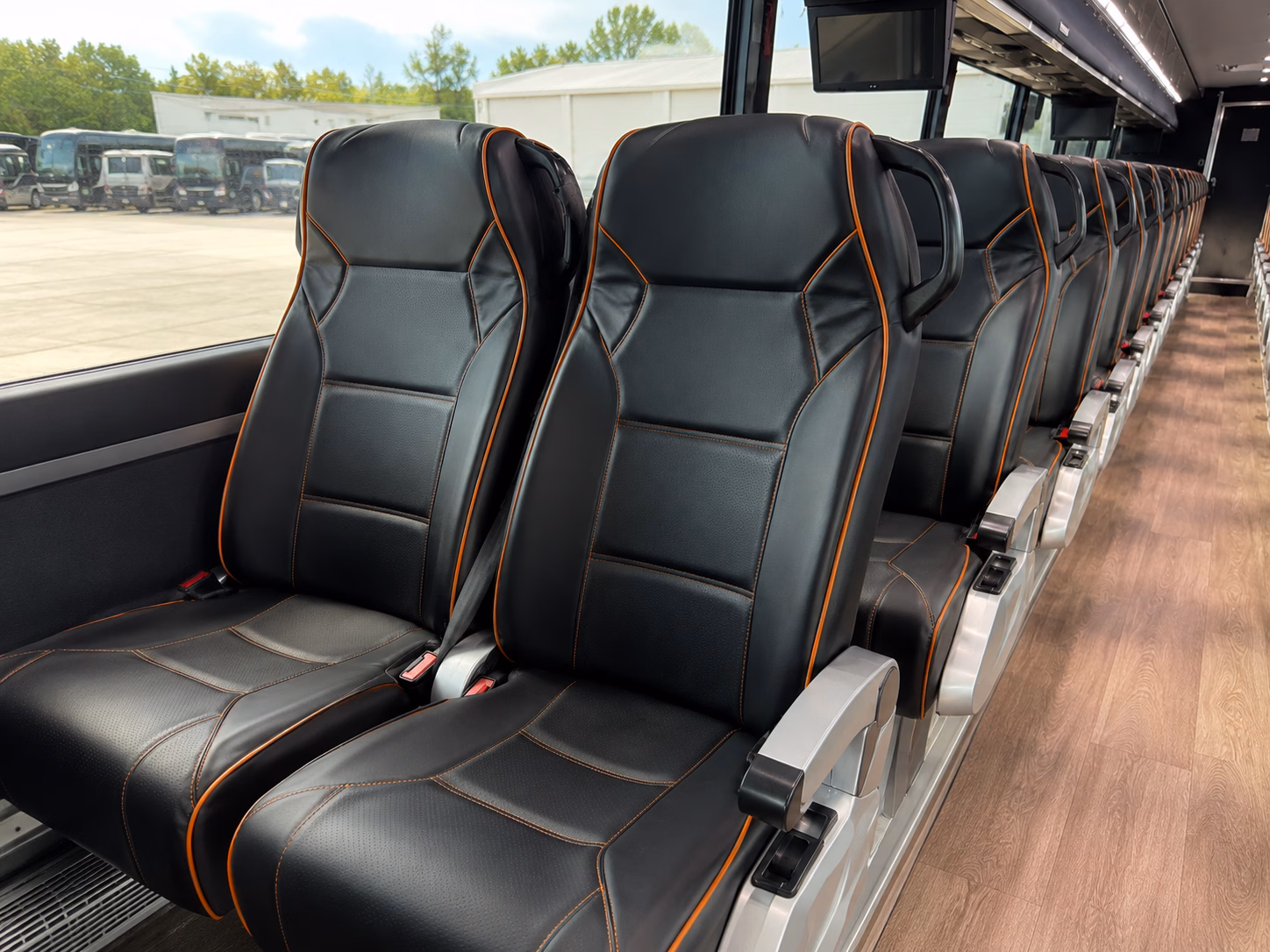 sunnyvale construction and film crew shuttle buses
