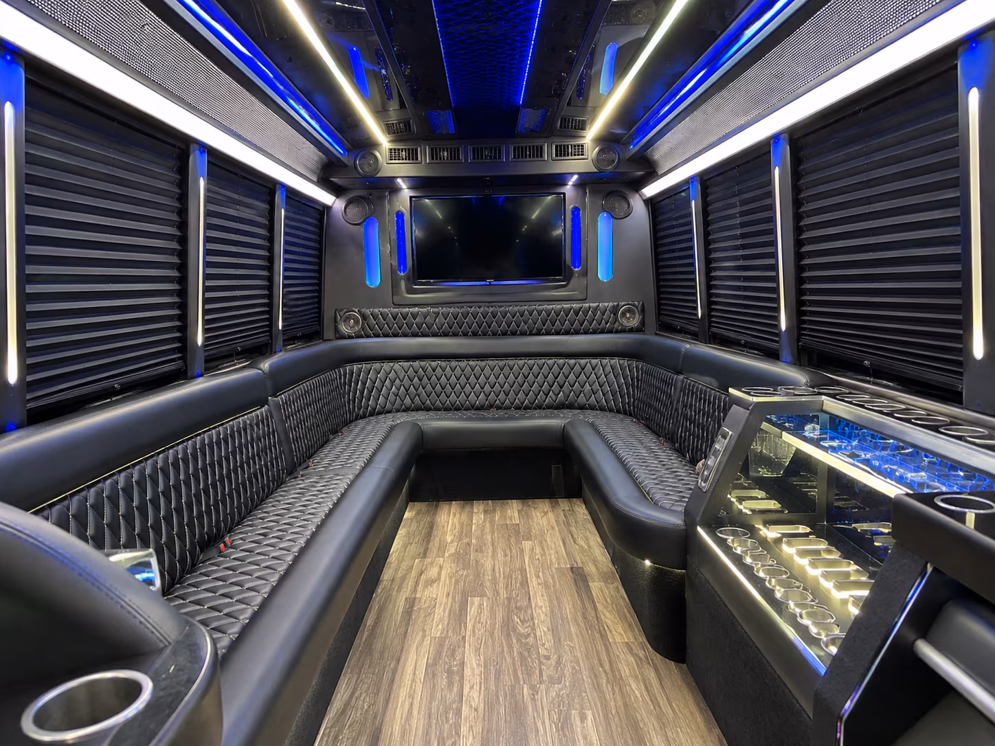 sunnyvale corporate retreat shuttle bus rentals