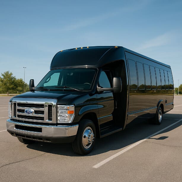 Sunnyvale Shuttle Bus Rentals 18 Passenger Shuttle Bus