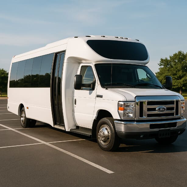 Sunnyvale Shuttle Bus Rentals 20 Passenger Shuttle Bus