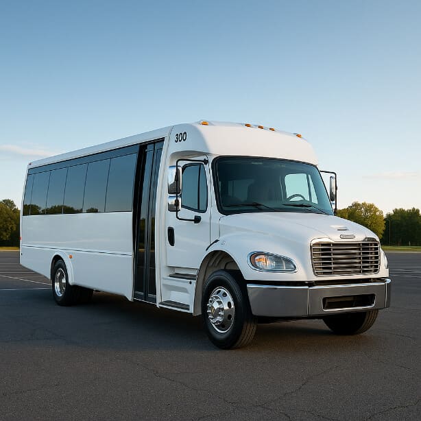 Sunnyvale Shuttle Bus Rentals 25 Passenger Shuttle Bus